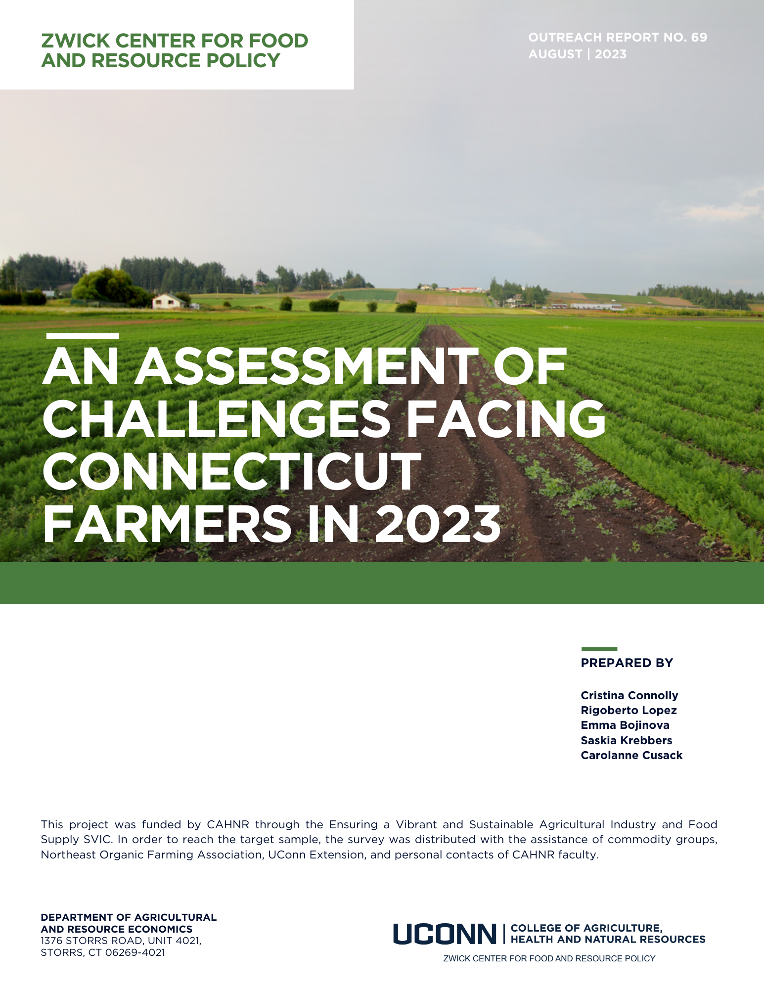 Cover of CT Green Industry Report